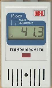 Термогигрометр с регистрацией влажности и температуры LB-520