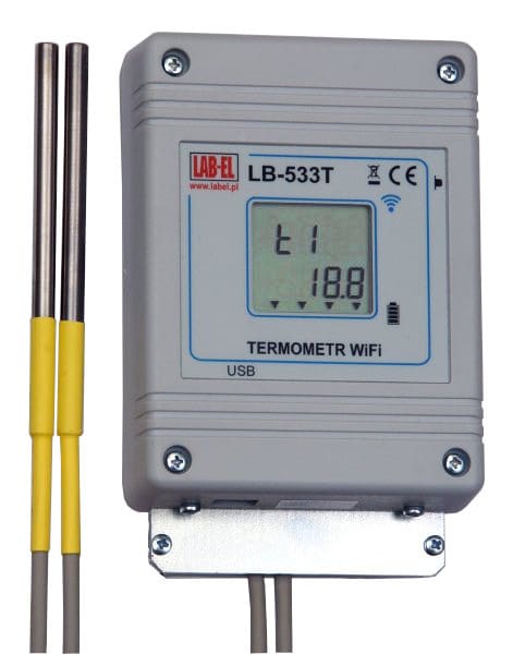 Беспроводной четырехканальный WiFi-термометр LB-533T