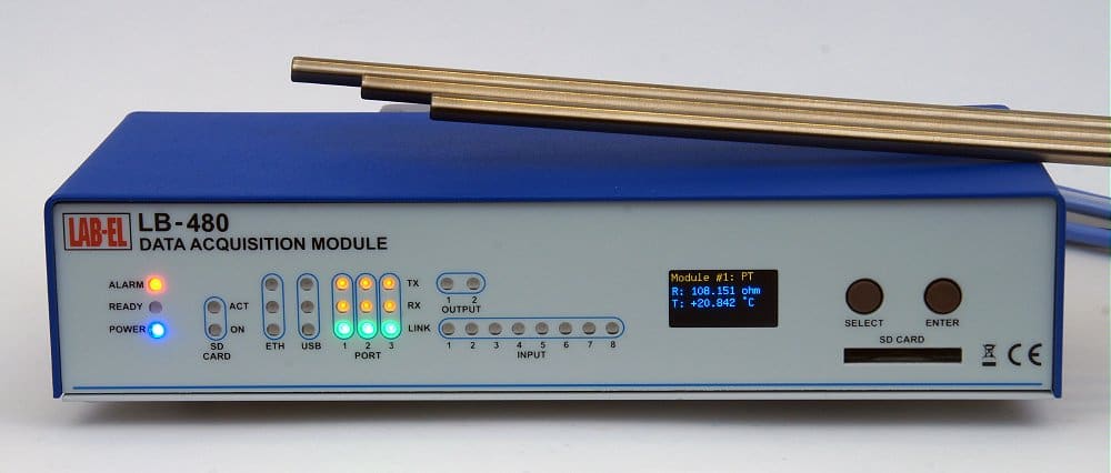 Прецизионный термометр 0.001 °C — LB-480 с модулями LB-499-PT